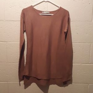 Maurices Camel Sweater Top